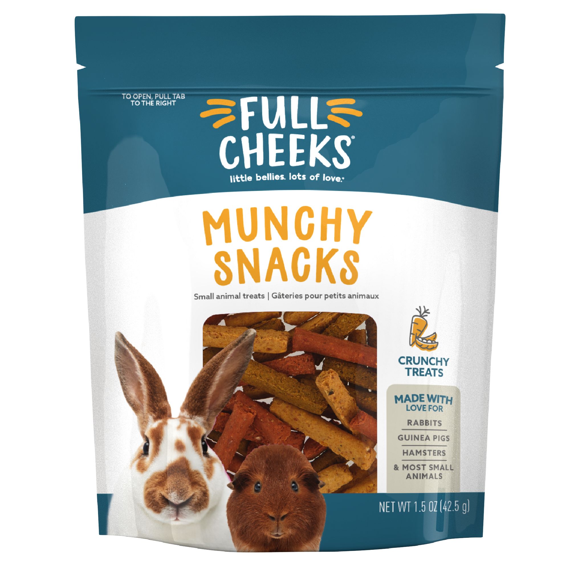 Full Cheeks&trade; Munch Snacks Small Pet Treats (1.5 Oz)