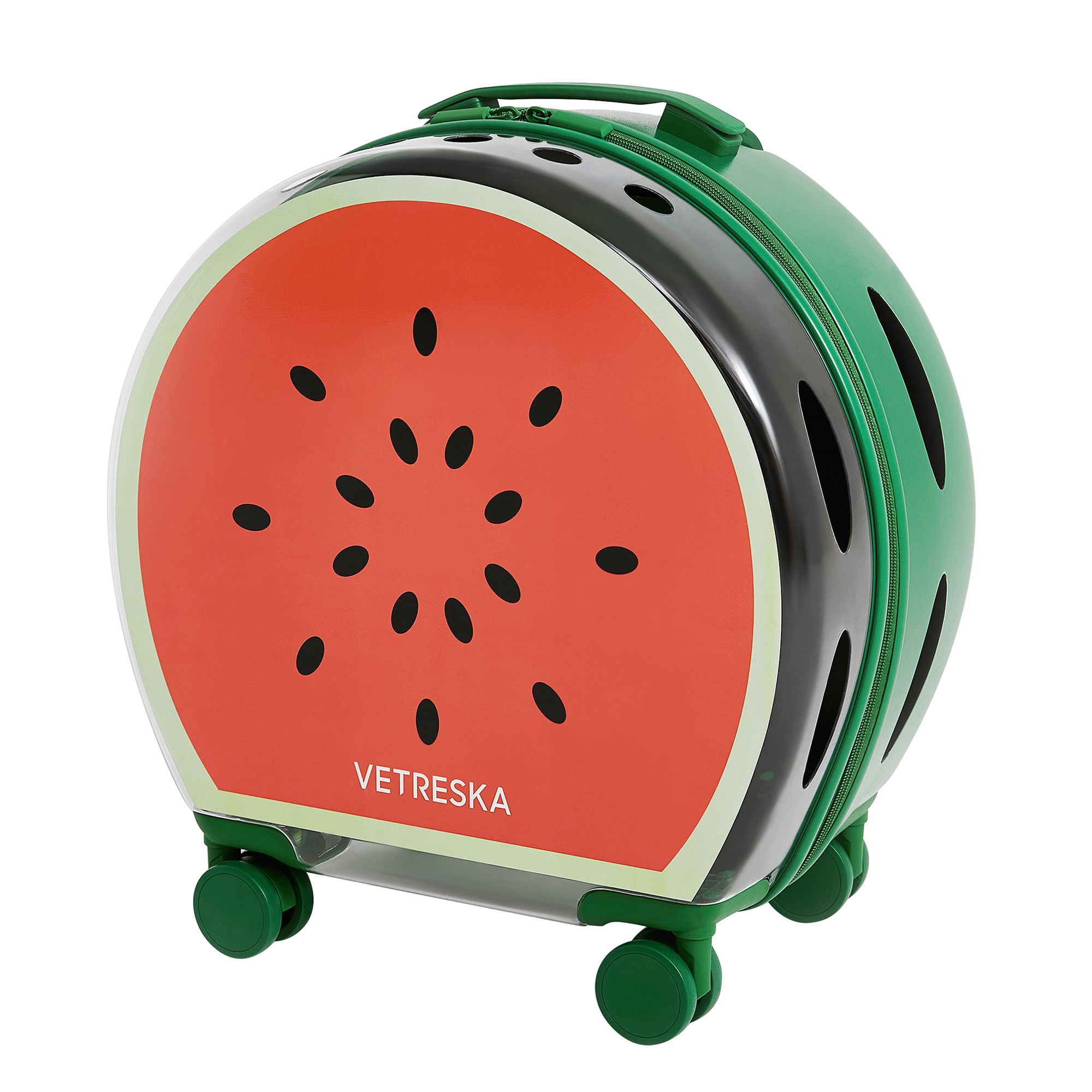 Vetreska Bubble Pet Carrier - Watermelon in Green | PetSmart