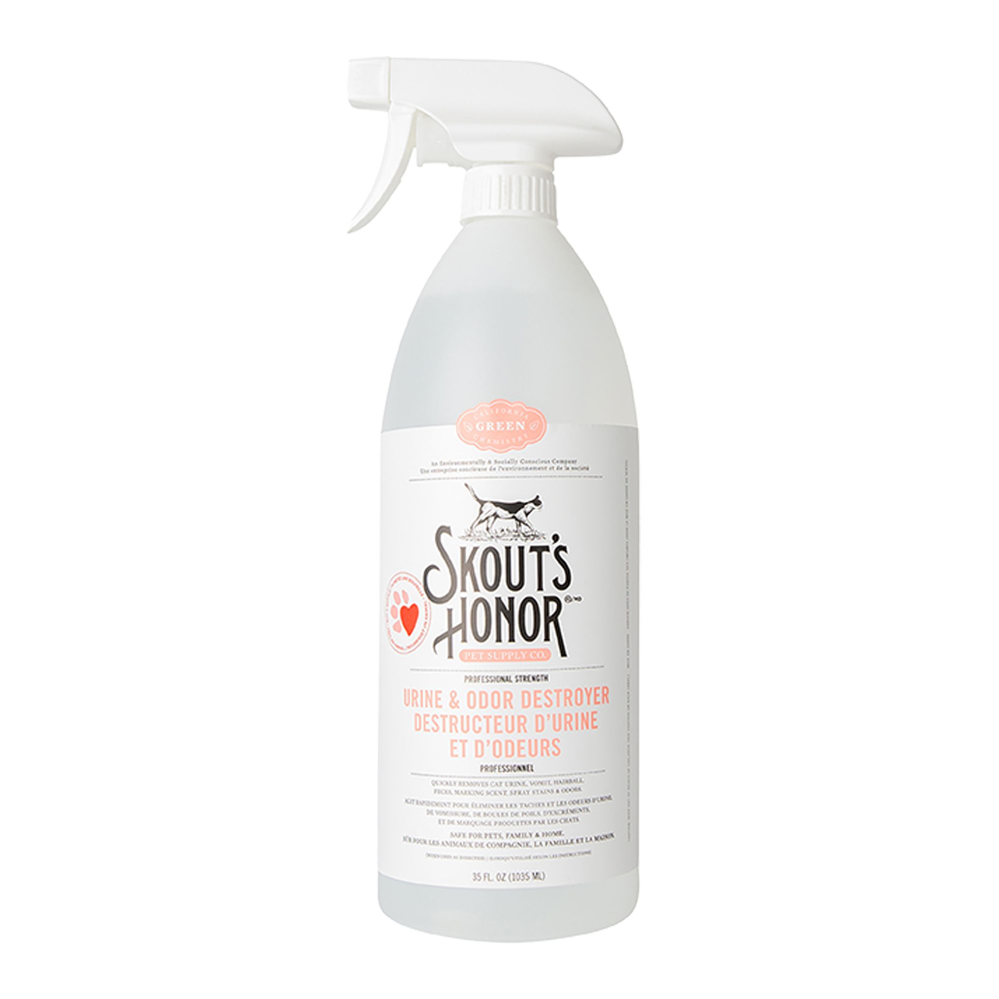 Skout's Honor Cat Urine & Odor Destroyer - 35 oz (35 Fl Oz)
