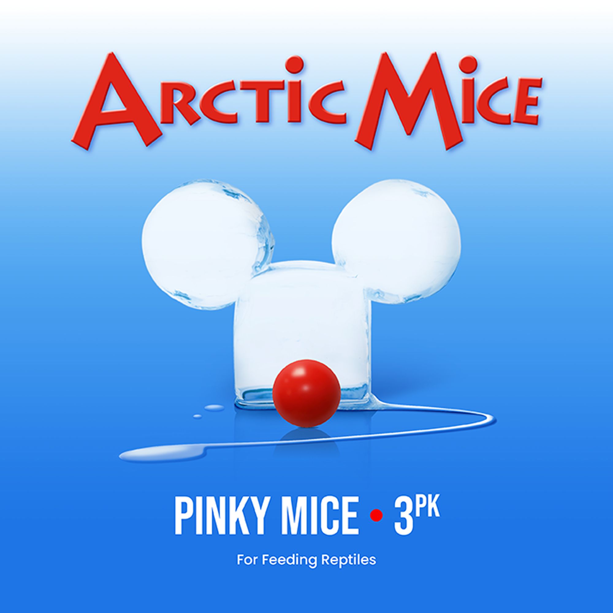 Arctic Mice Frozen Pinky Mice (3 Count)