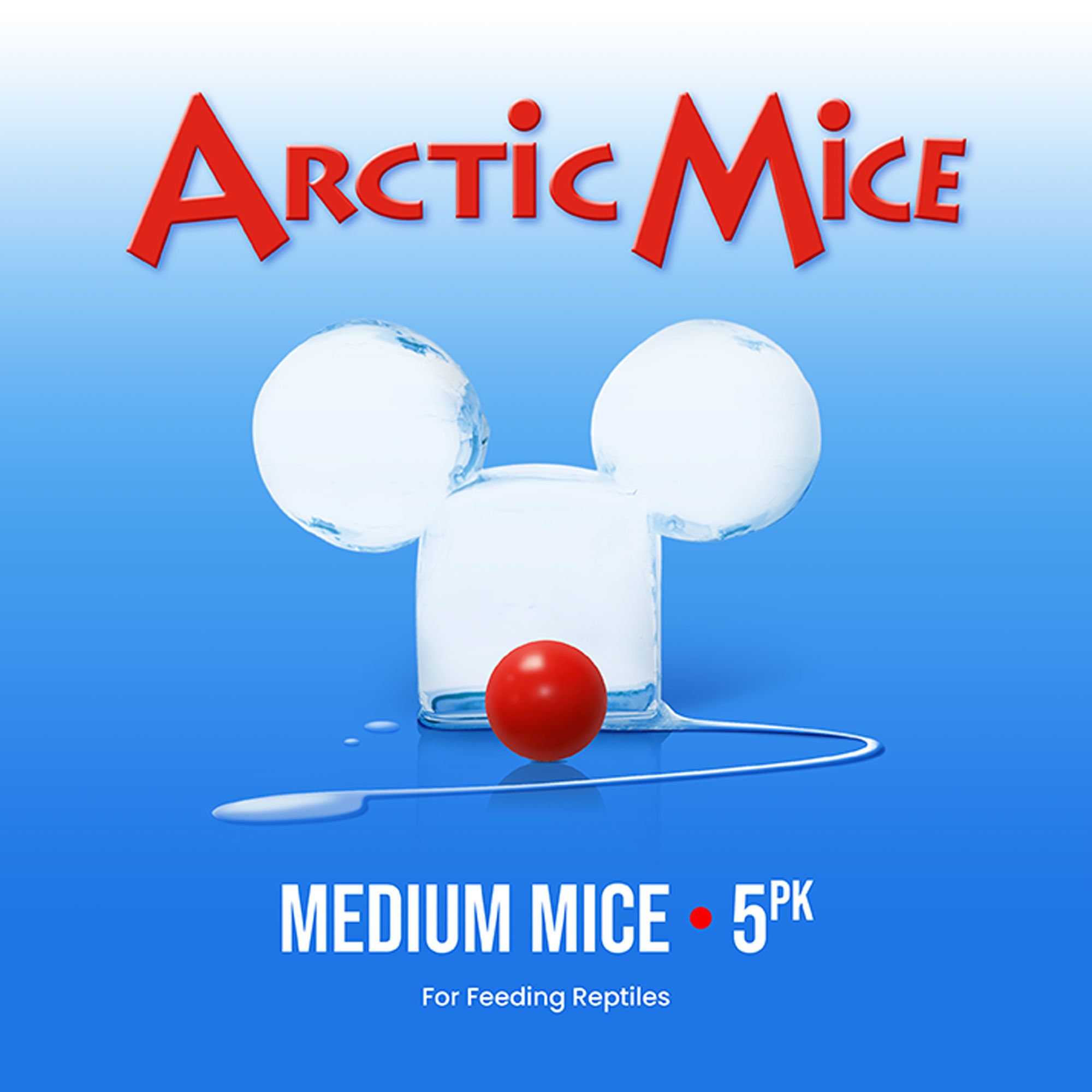 Arctic Mice Frozen Medium Mice (5 Count)