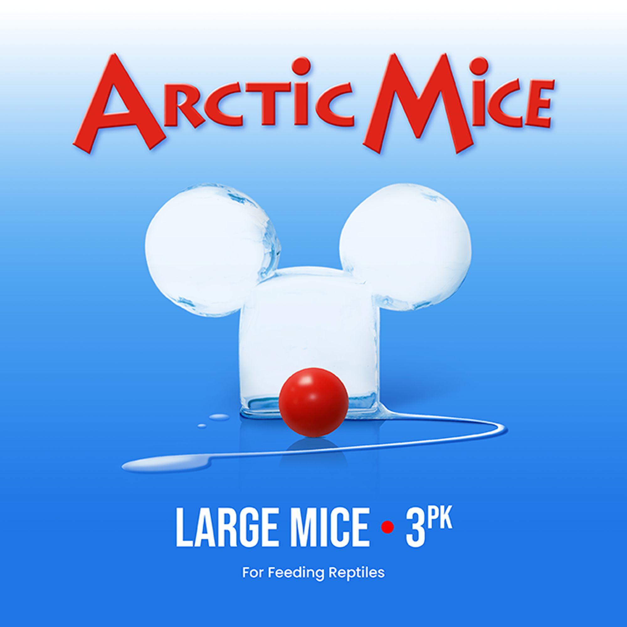 Arctic Mice Frozen Large Mice (3 Count)