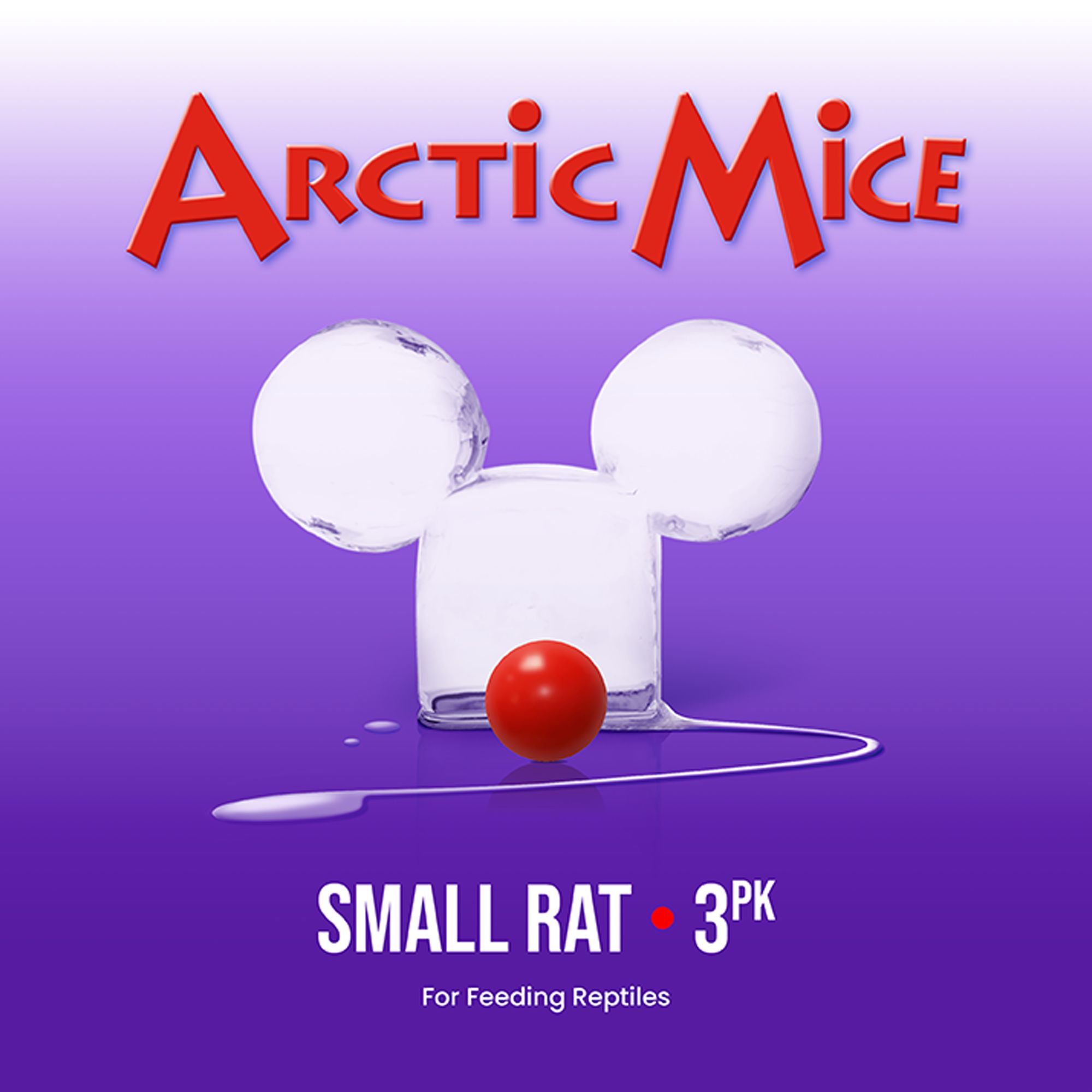 Arctic Mice Frozen Small Rats (3 Count)