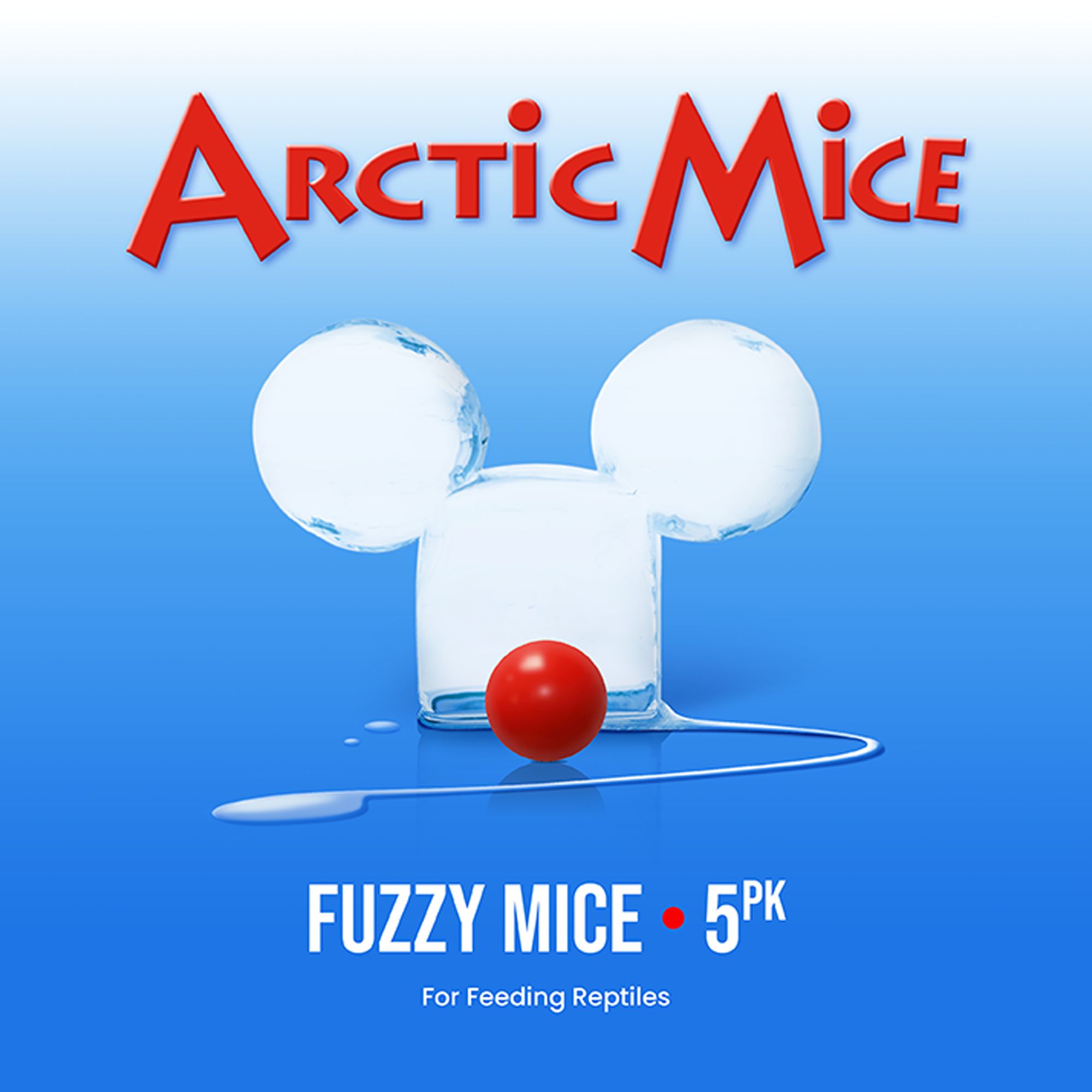 Arctic Mice Frozen Fuzzy Mice (5 Count)