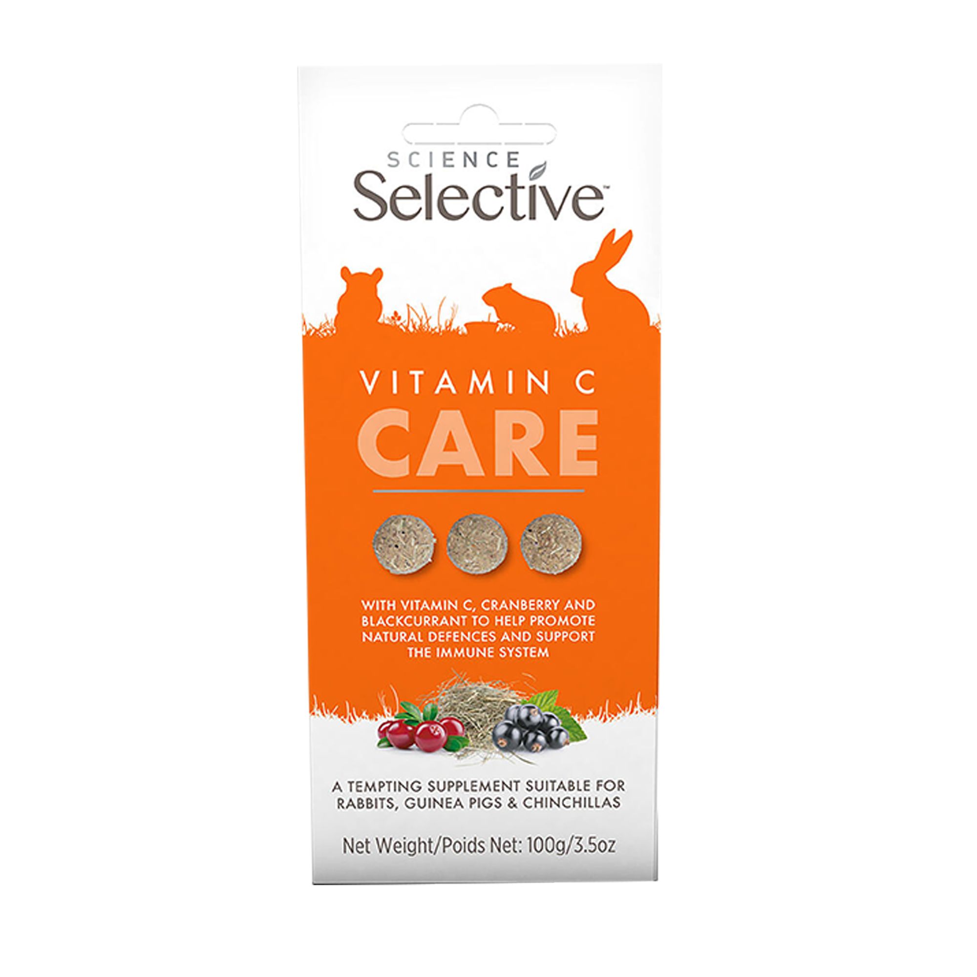 Science Selective Vitamin C Care Small Pet Supplement 3.5 oz