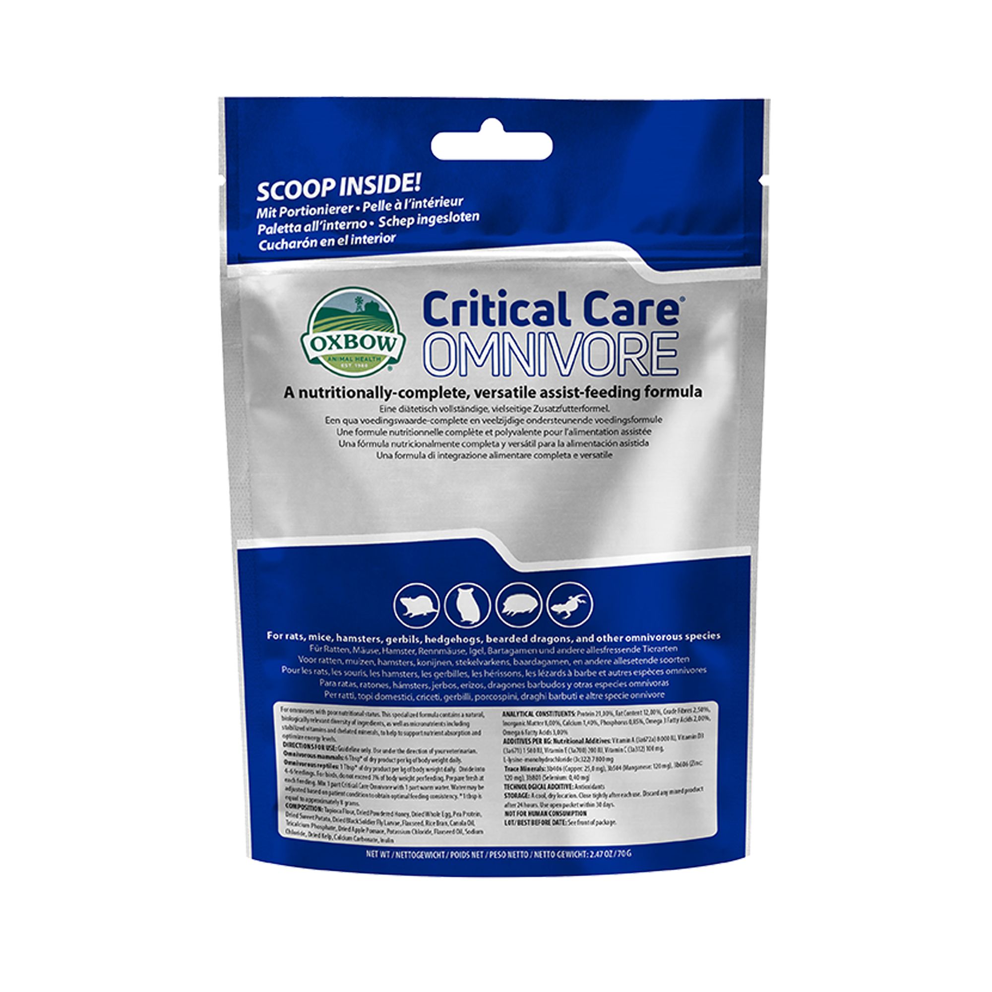 Oxbow Critical Care - Omnivore