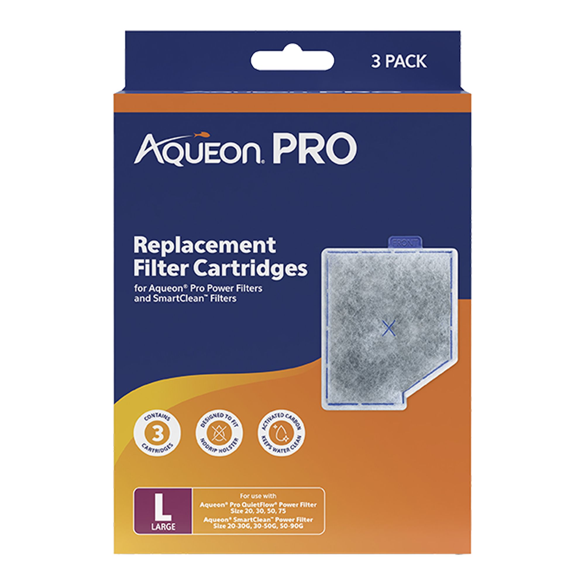 Aqueon® PRO Replacement Filter Cartridges - Multipack (Large)