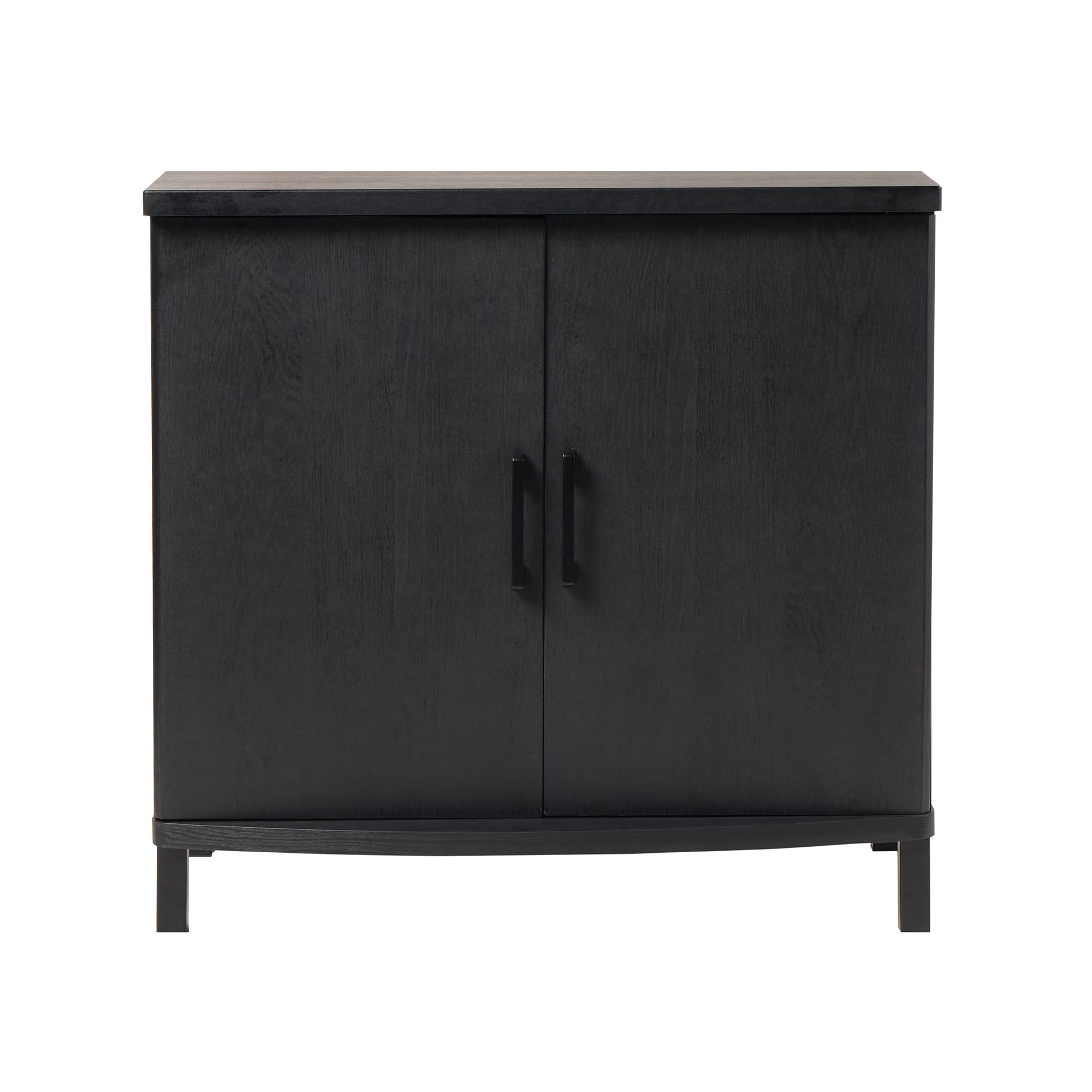Top Fin® Bow Front Raven Oak Finish Aquarium Stand (37 Gal)