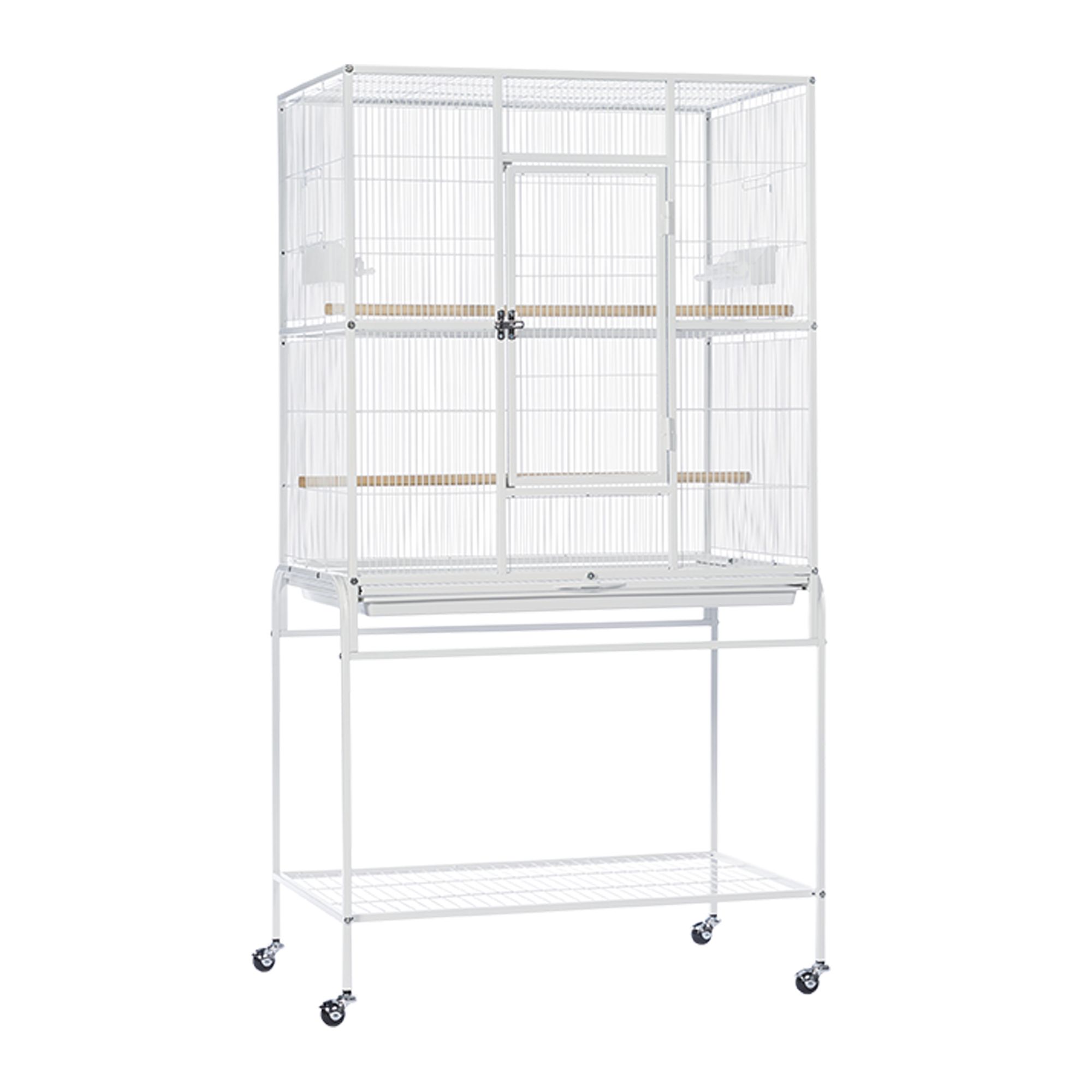 Prevue Pet Products Flight Cage with Stand White | PetSmart