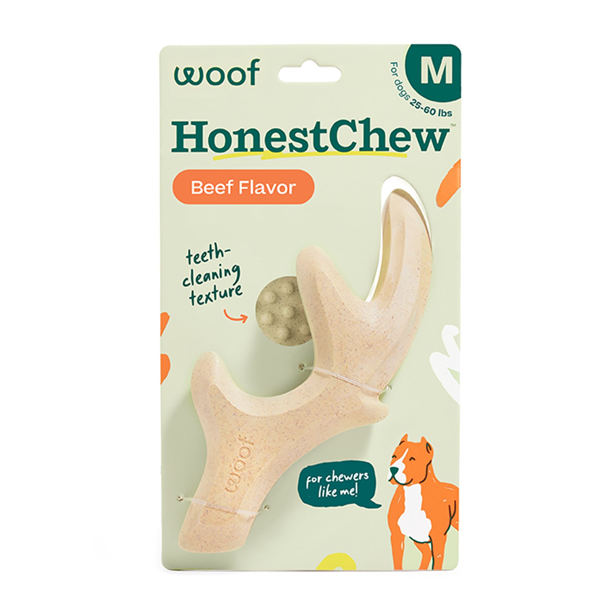 WOOF HonestChew Antler, Size: Medium | PetSmart