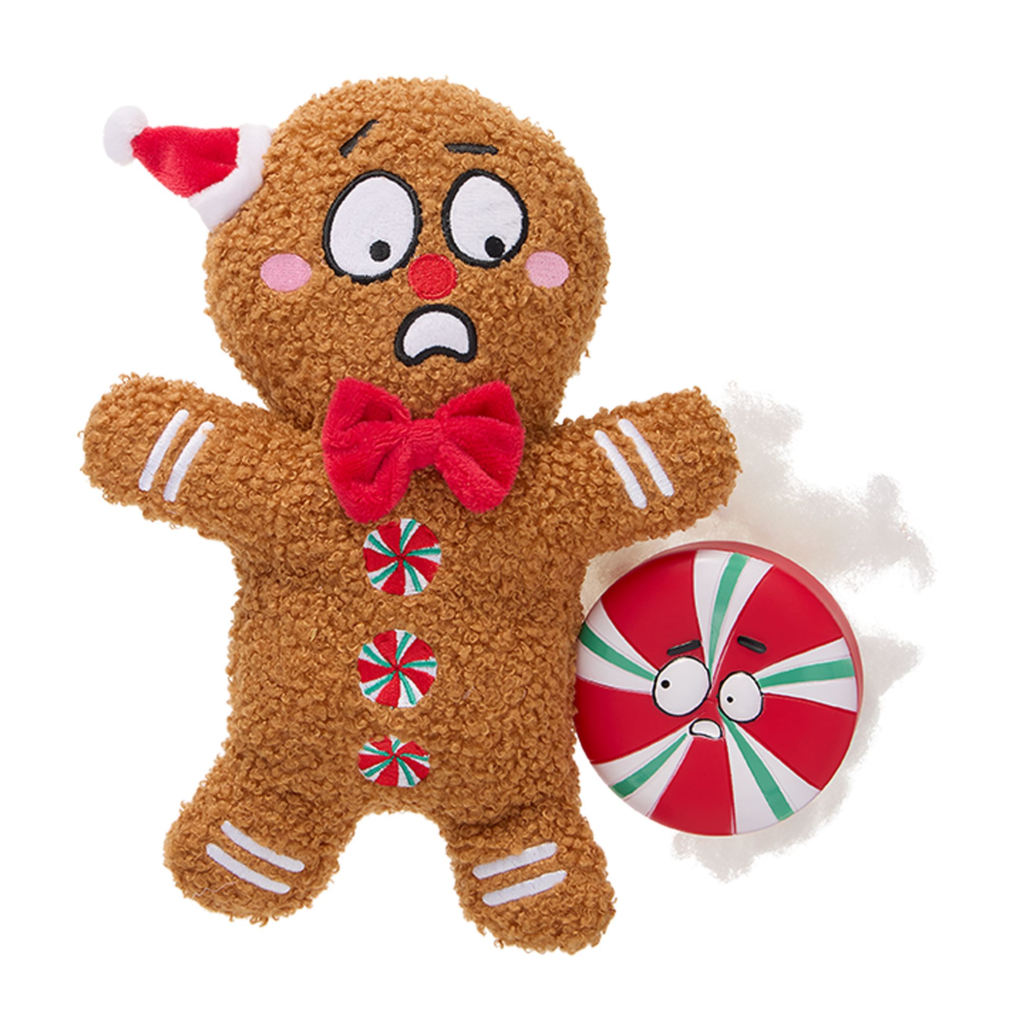 OMG! Surprise OMG Gingerbread Dog Toy in Brown | PetSmart