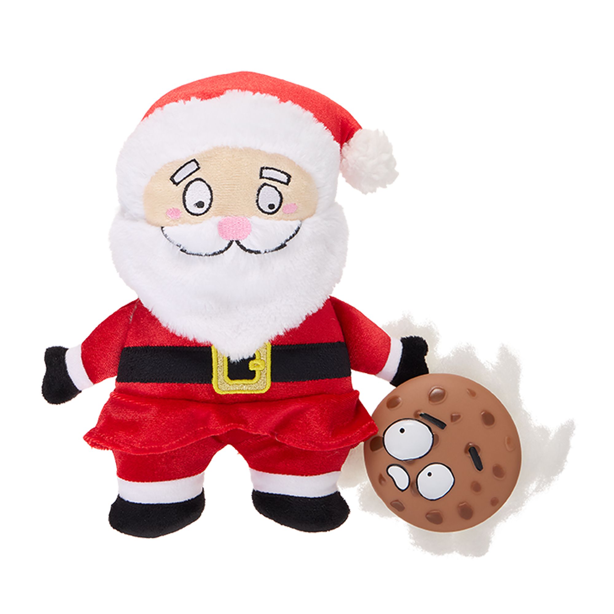 OMG! Surprise OMG Santa Dog Toy in Red/White | PetSmart