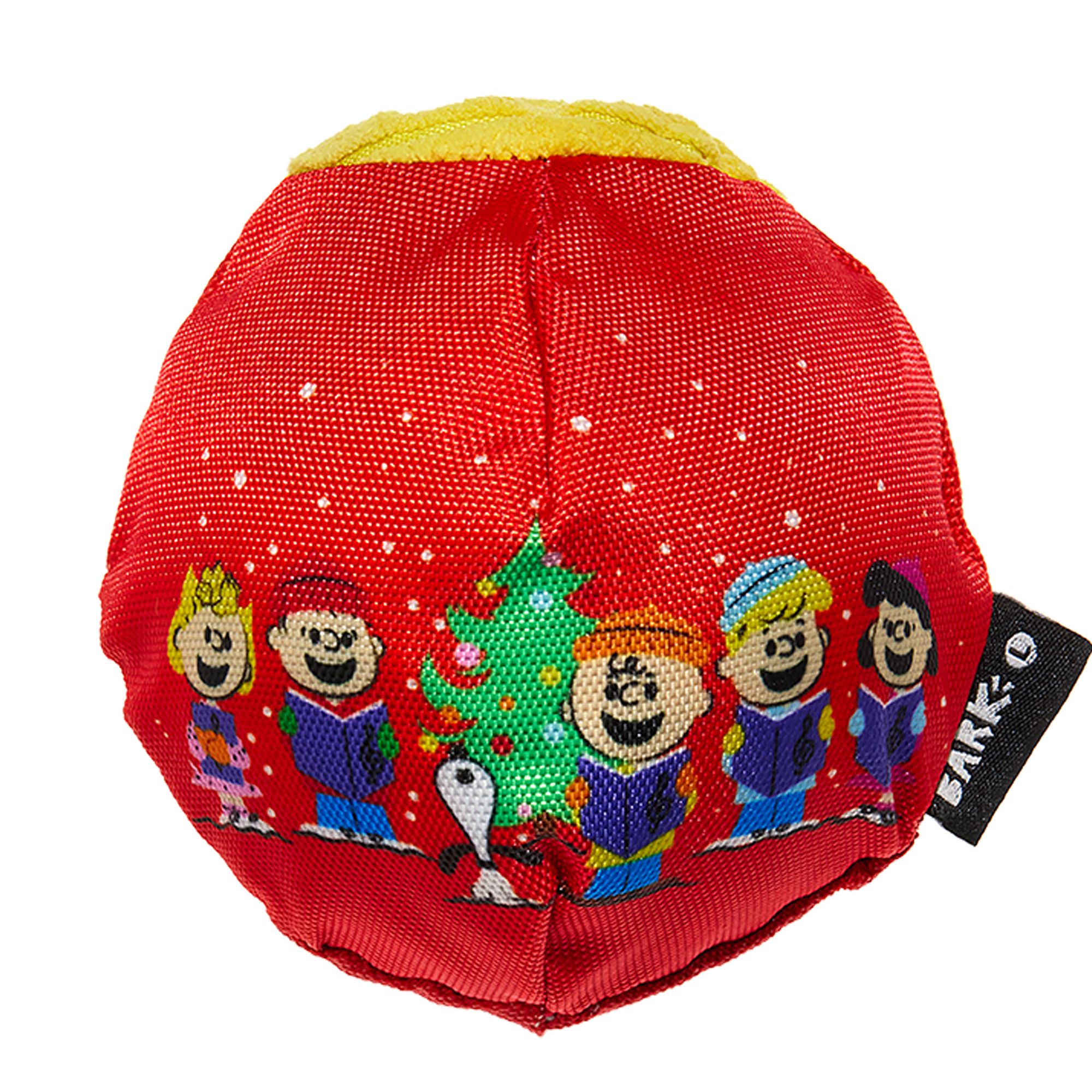 BARK Super Chewer Charlie Brown Peanuts Ornamutt Ornament Dog Toy in Red | PetSmart