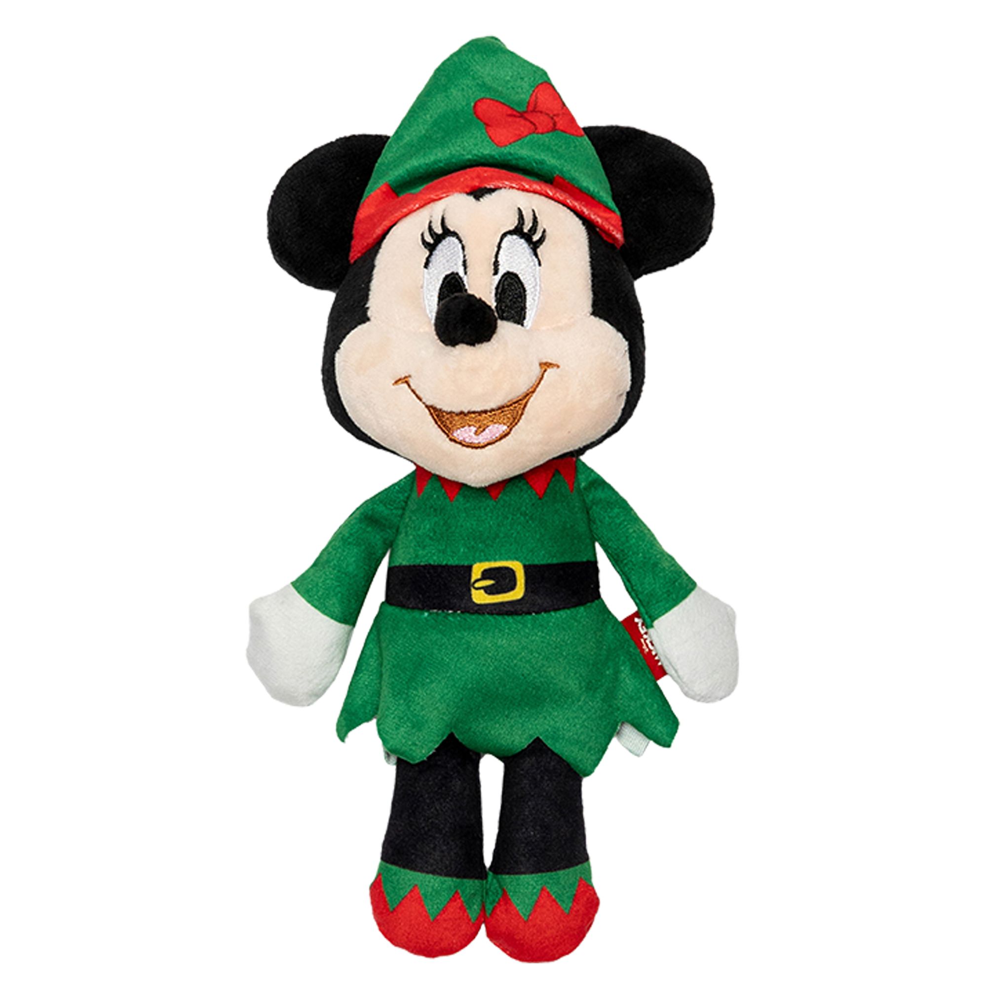 Licensed Brand Minnie Mouse Elf Plush Toy in Green | PetSmart