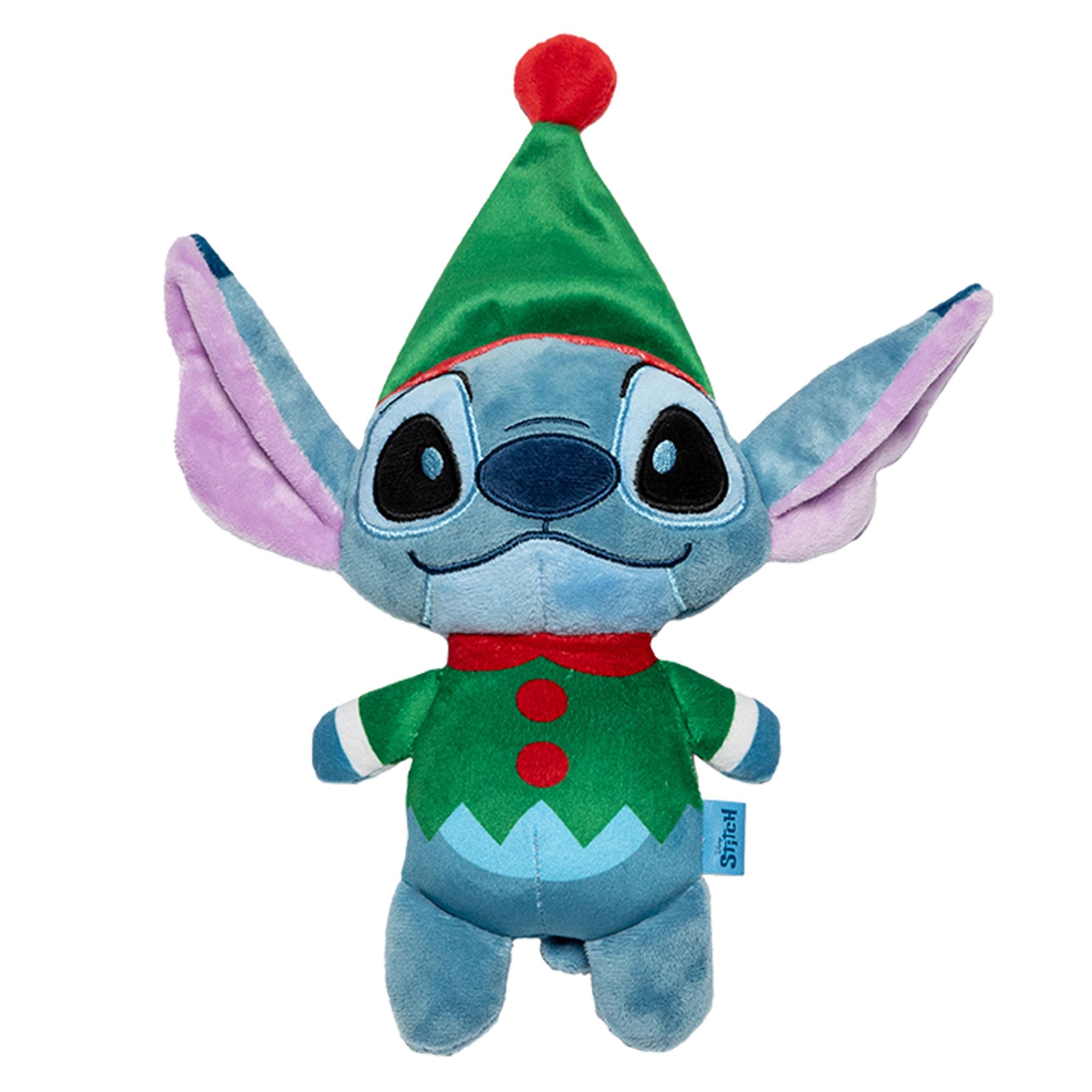 Licensed Brand Disney Lilo and Stitch Holiday with Elf Hat | PetSmart