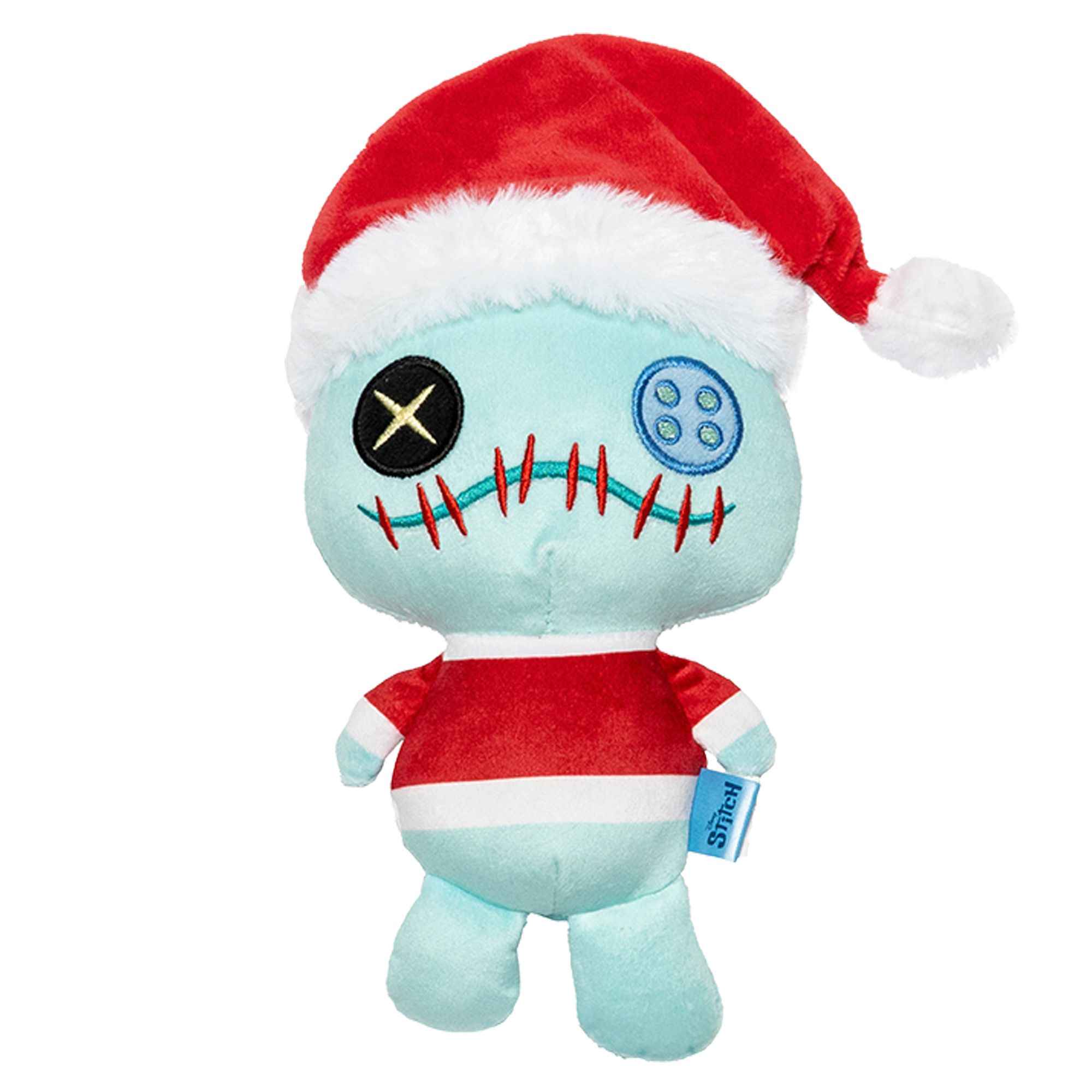Licensed Brand Disney Lilo and Stitch Holiday Scrump with Santa Hat | PetSmart
