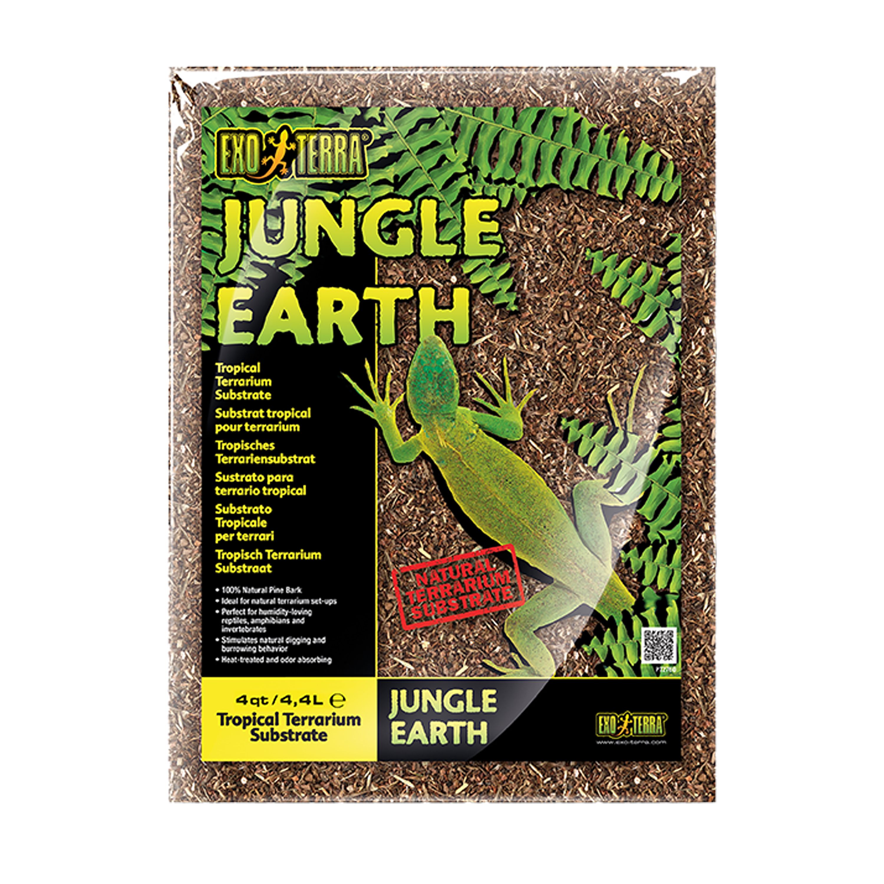 Exo Terra Jungle Earth, 4 qt (4.4 L) (4 QT)