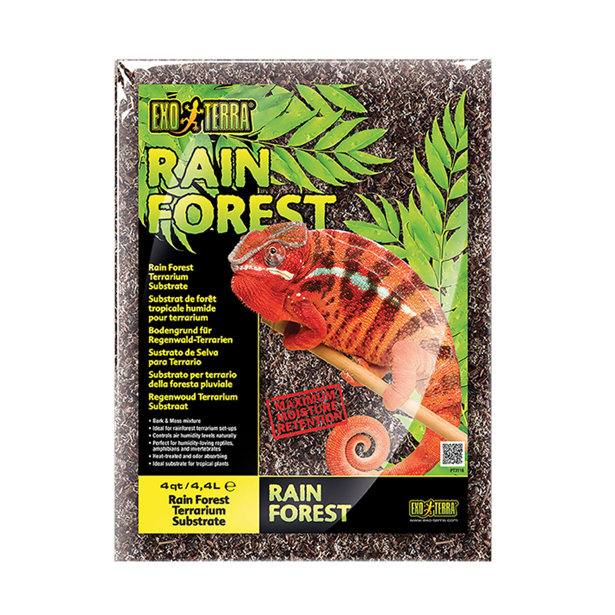 Exo Terra Rain Forest Terrarium Substrate, 4.4 L (4 qt)