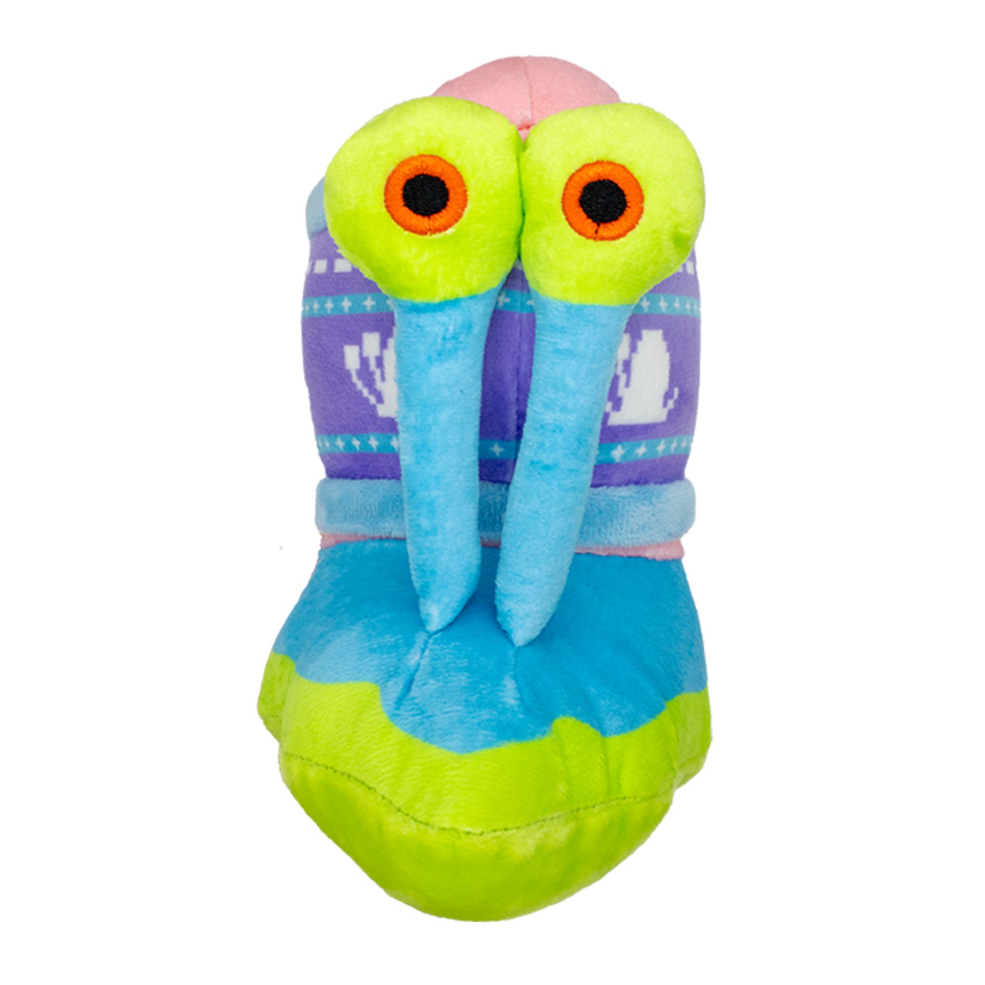 Licensed Brand Spongebob Gary Holiday Plush Dog Toy in Blue/Purple | PetSmart