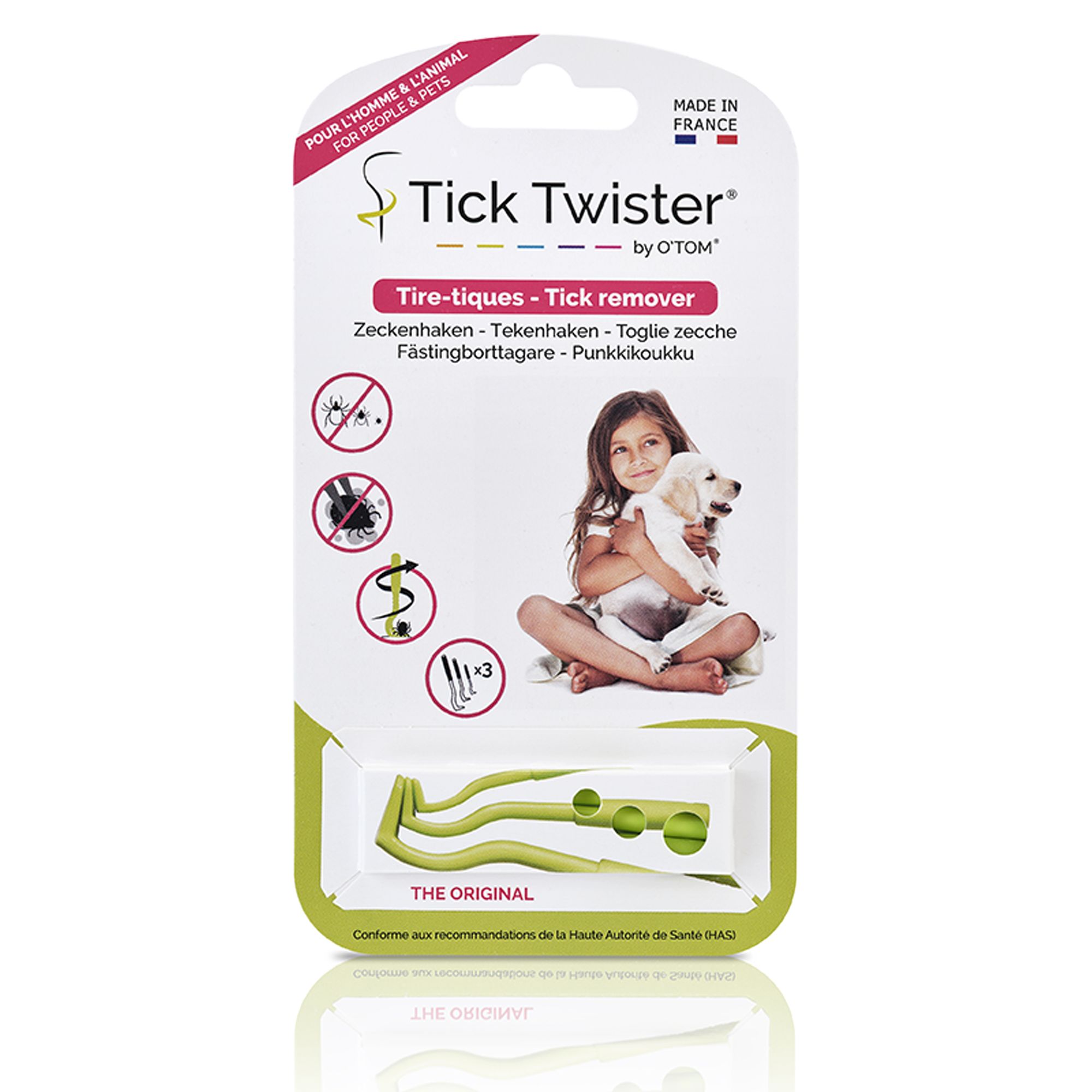 Tick Twister Tick Removal Tool, 3-Pack