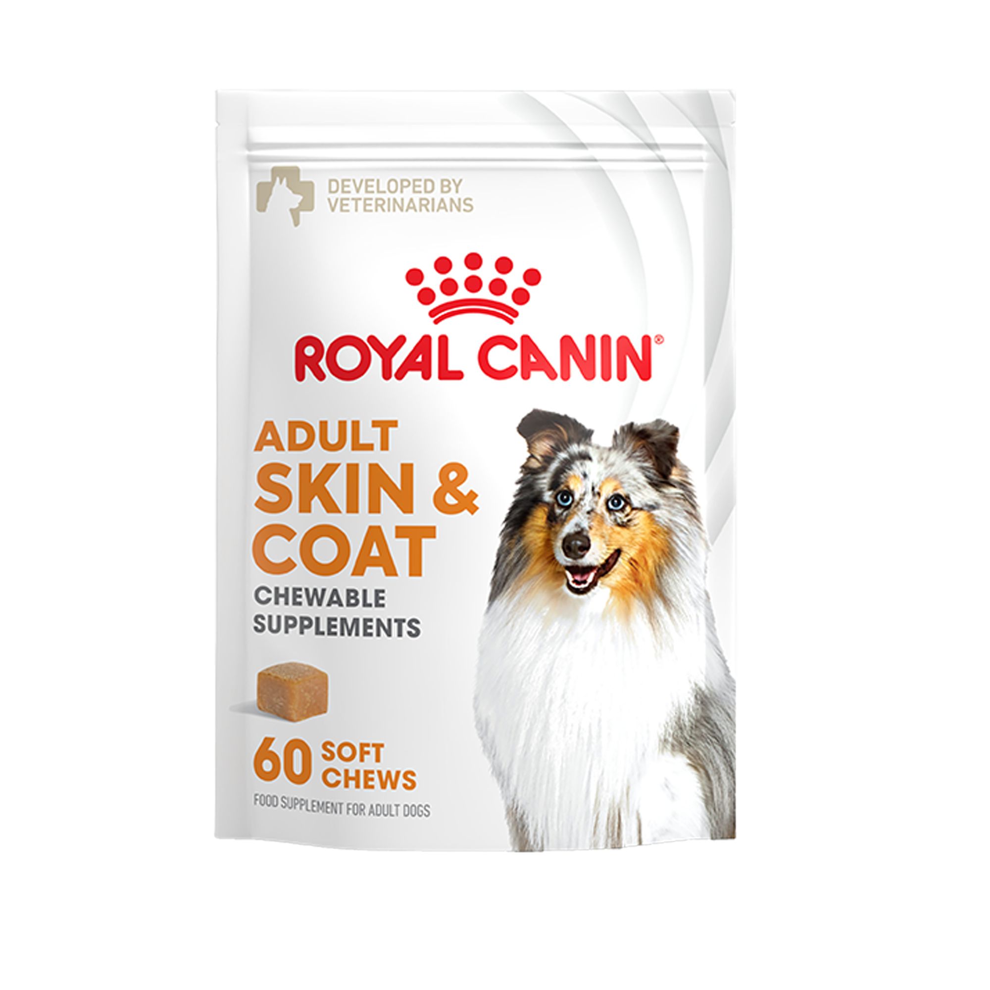 Royal Canin, Canin Skin and Coat Supplement Soft Chews for Adult Dogs, 8.47oz pouch, Size: 8.47 oz | PetSmart