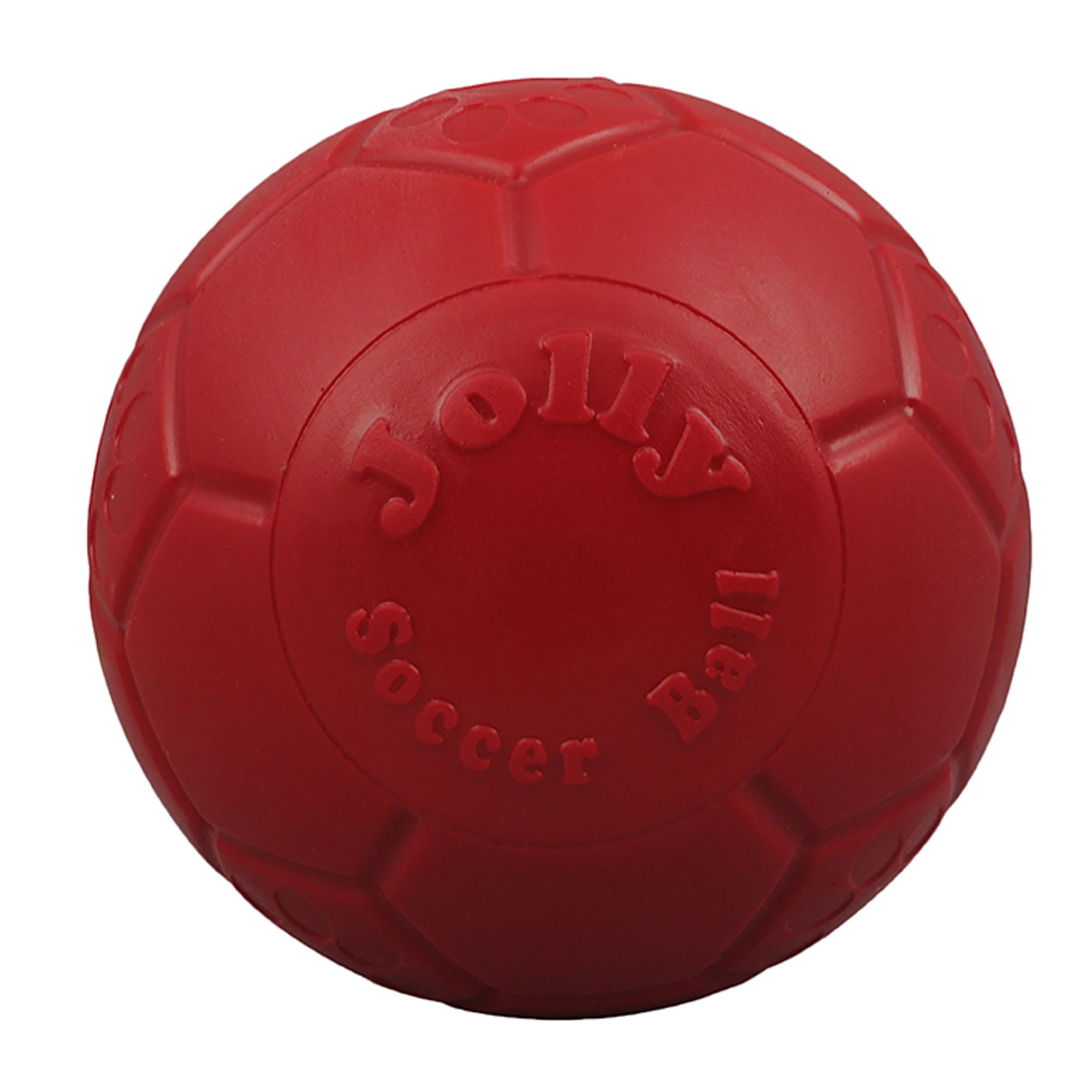 Jolly Pets Pet Red Holiday Ball 3", Size: Small | PetSmart