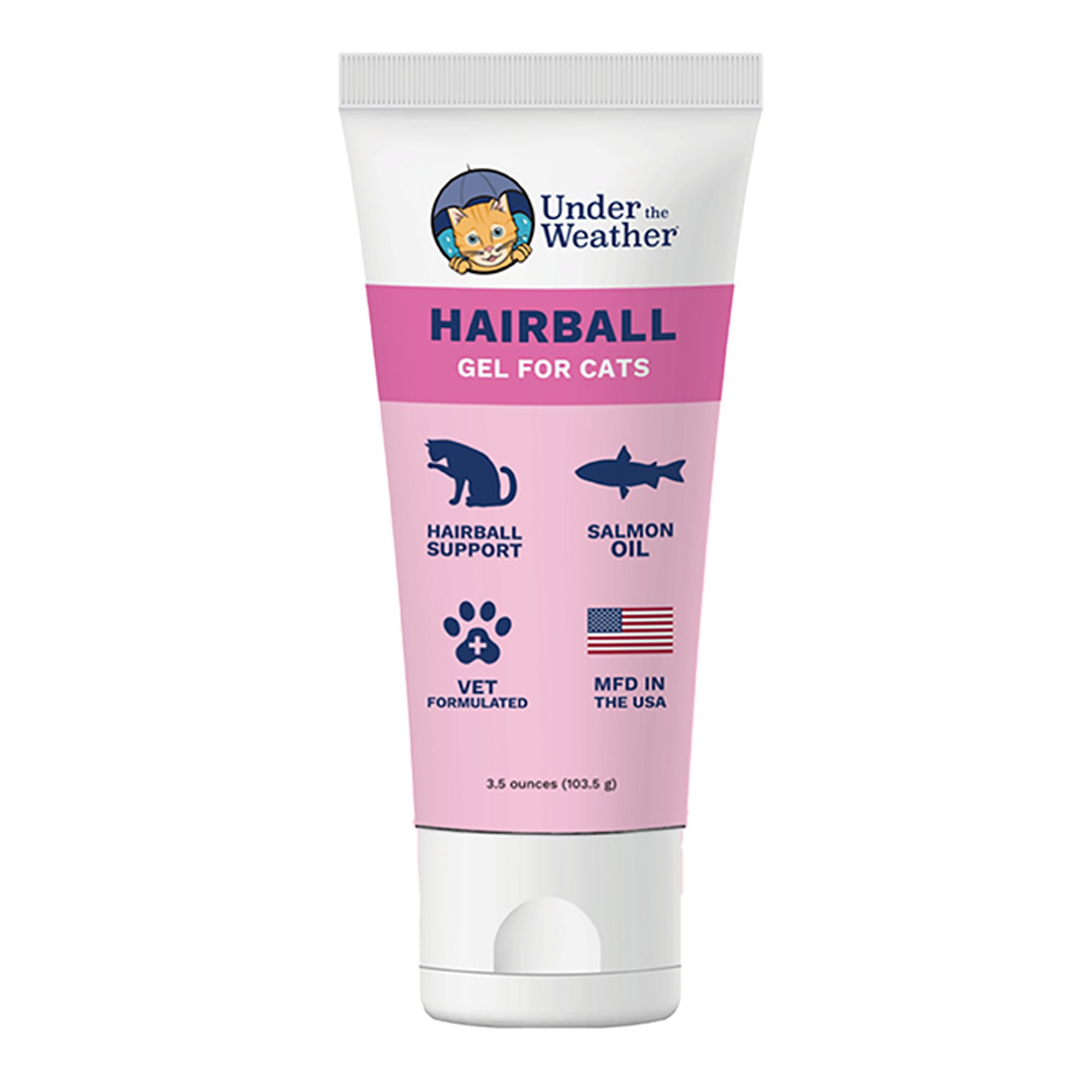 Under the Weather Hairball Gel for Cats, 103.5 g (103.5 g)