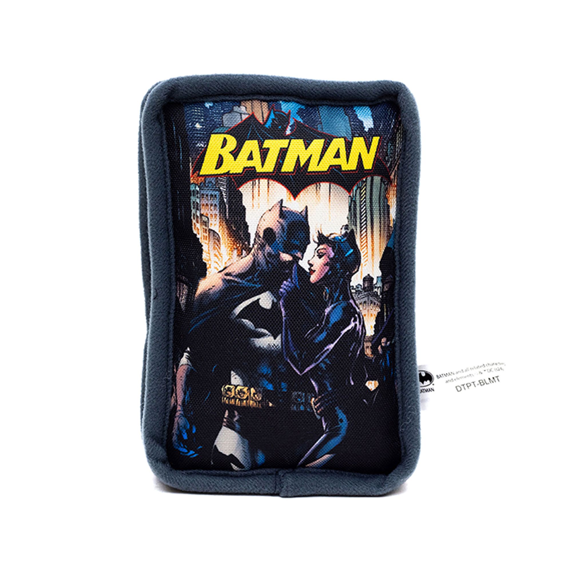 Buckle-Down Batman and CatWoman Comic Plush Dog Toy | PetSmart