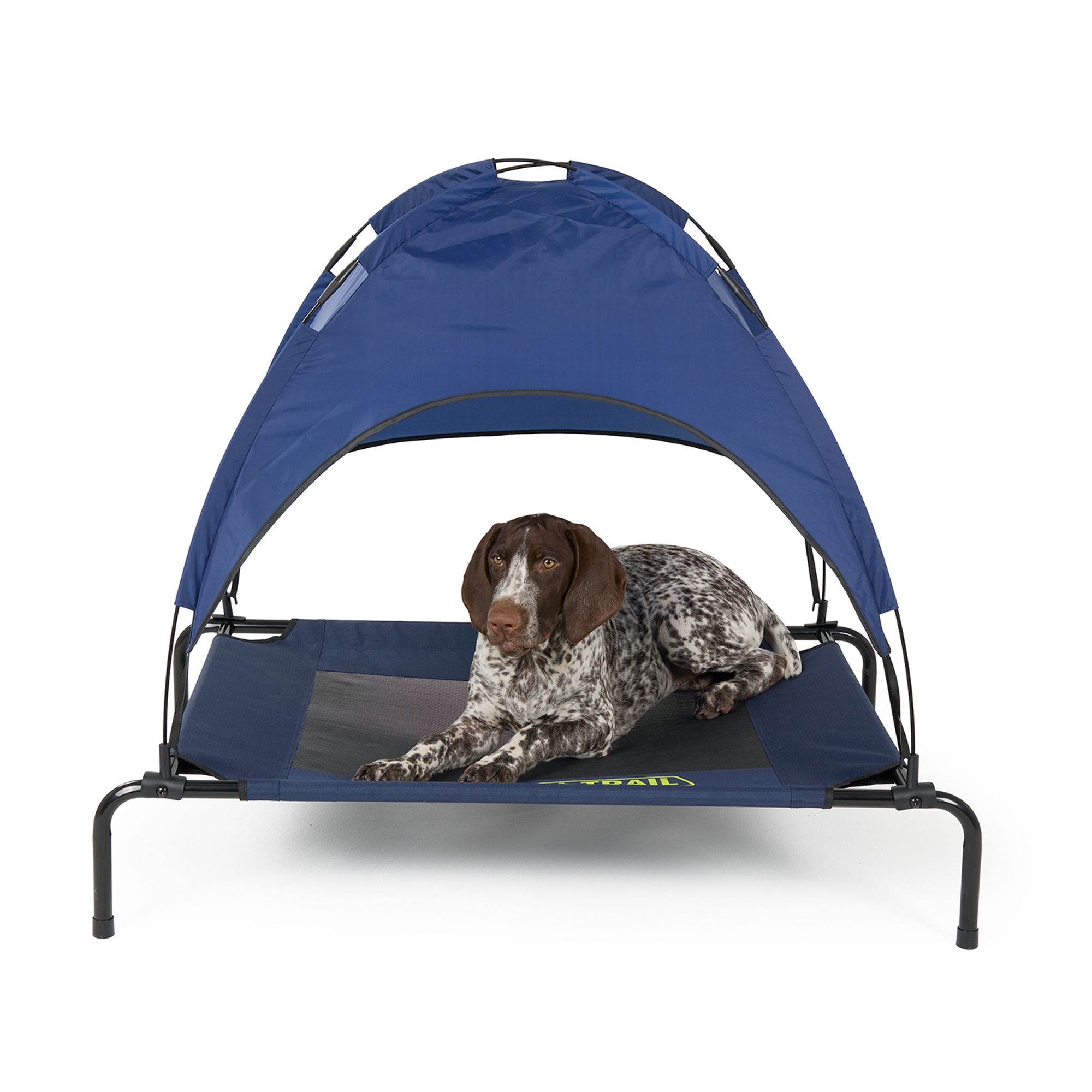 Arcadia Trail® Sun Shade Elevated Dog Cot (41"L x 27"W x 8"H)