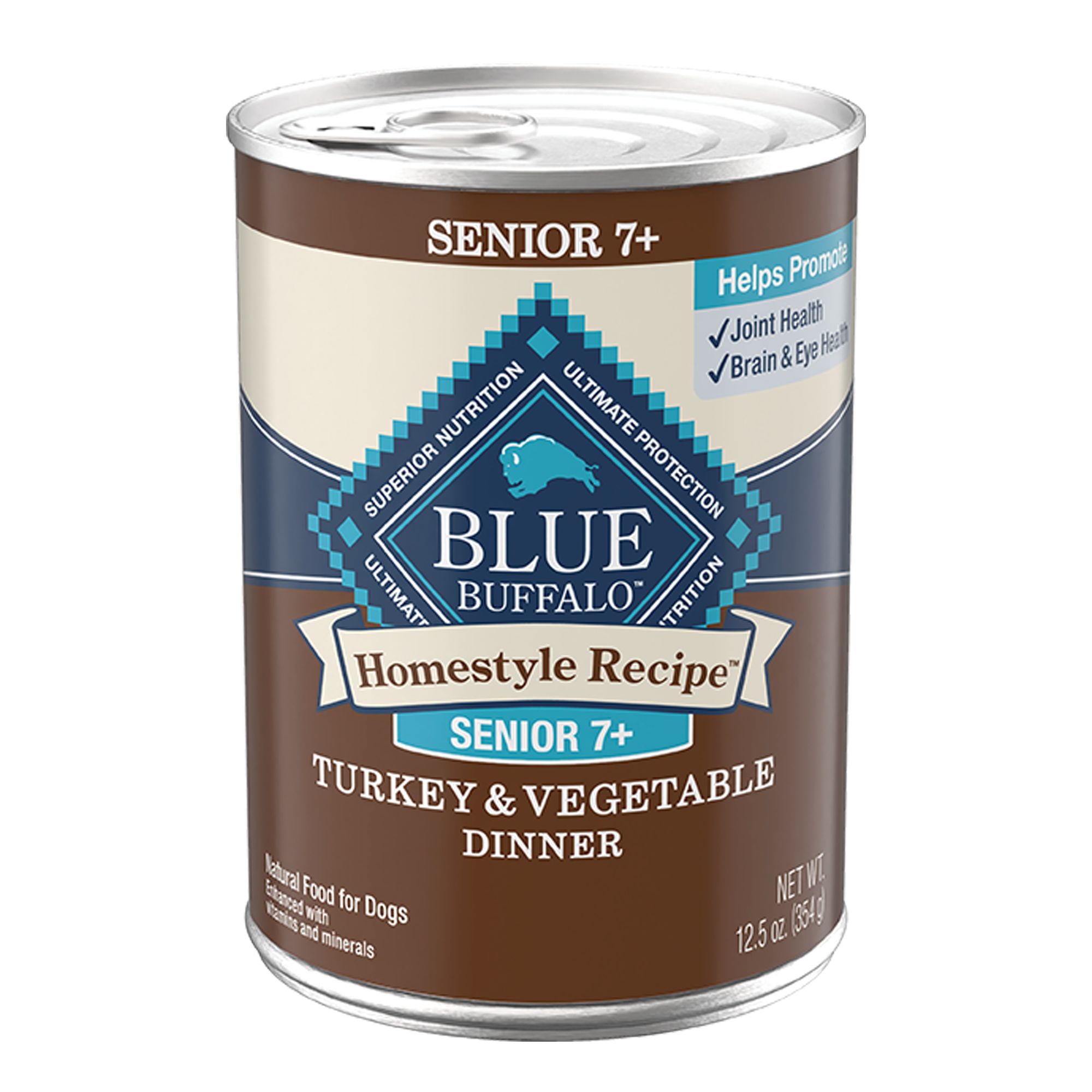 Blue Buffalo Homestyle Recipe Senior 7+ Wet Dog Food - Turkey and Vegetable, 12.5 oz | PetSmart