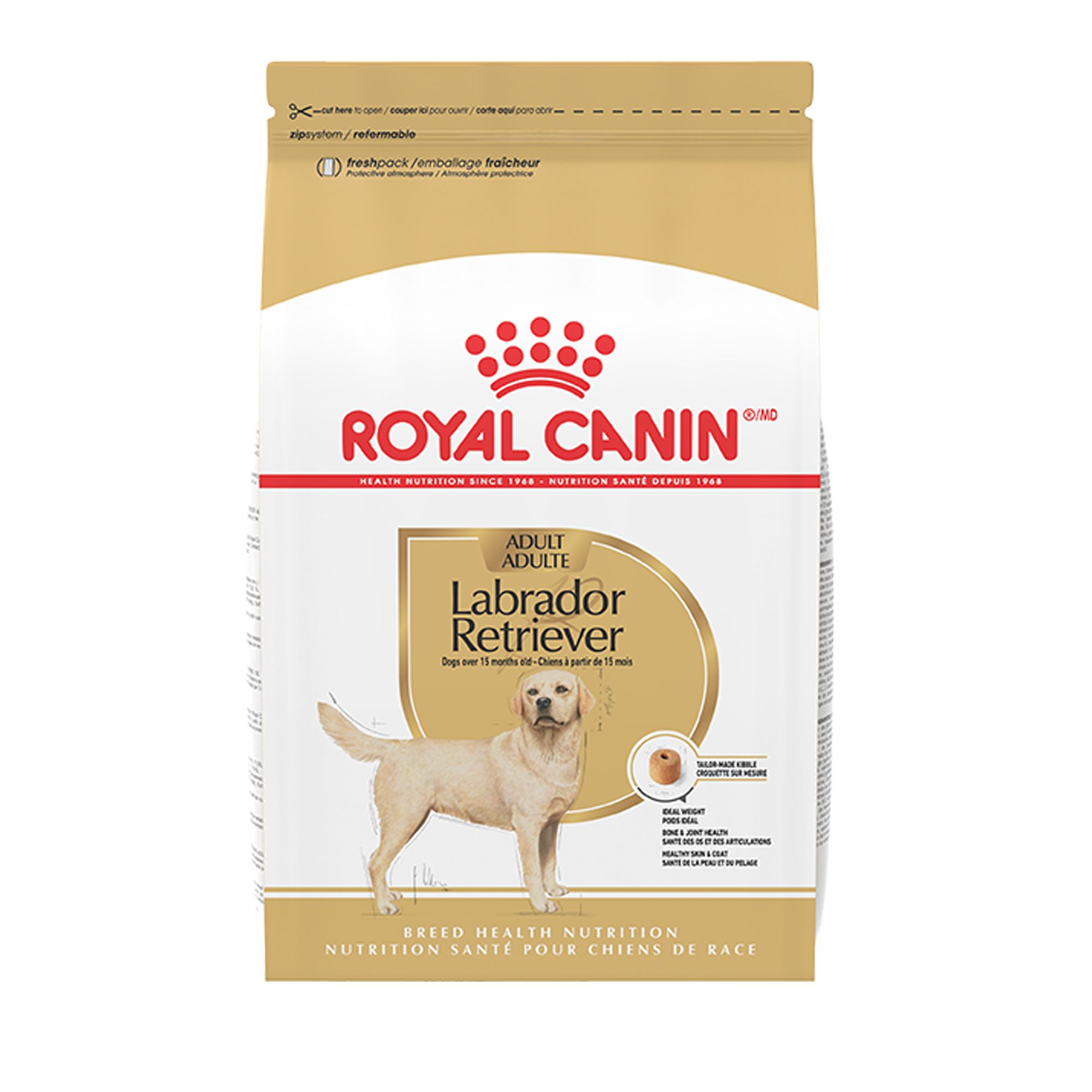 Royal Canin Breed Health Nutrition Labrador Retriever Adult Dog Dry Food, Size: 5 lb, Flavor: Chicken | PetSmart