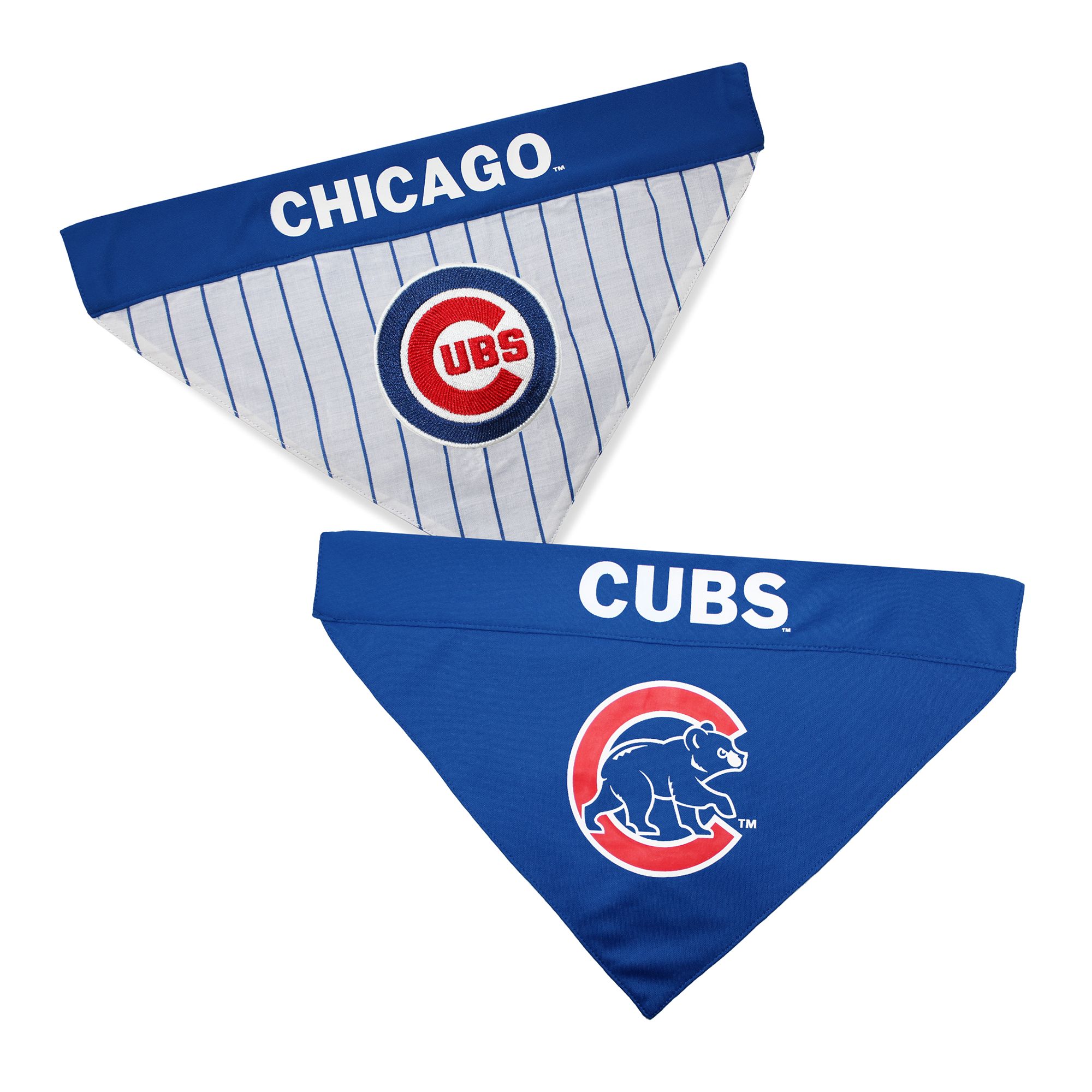 Pets First Chicago Cubs Mlb Reversible Pet Bandana, Size: 2Xl | PetSmart