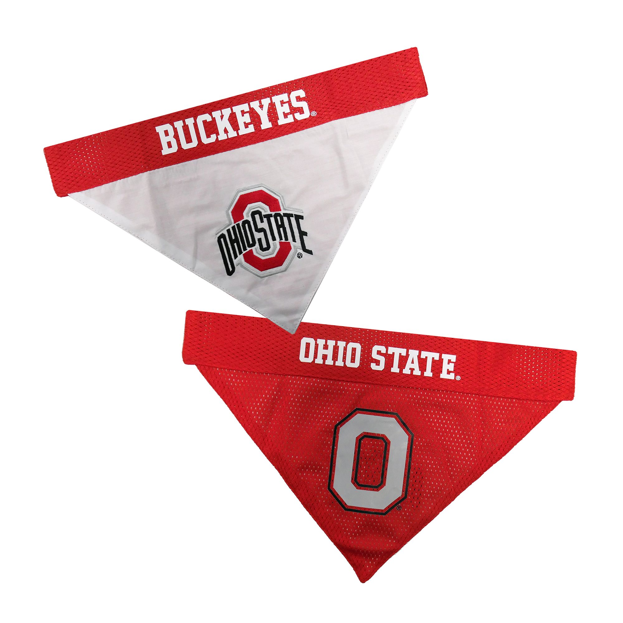 Pets First Ohio State Buckeyes Ncaa Reversible Bandana, Size: 2Xl | PetSmart