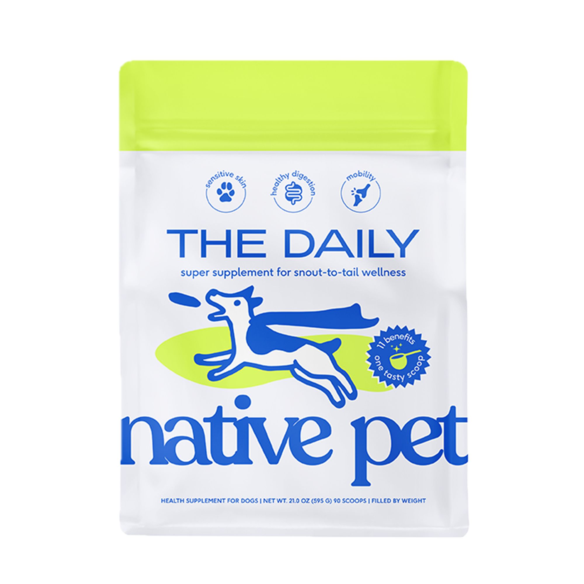 Native Pet The Daily Supplement for Dogs - Multivitamin Powder Supplement, Size: 21 oz | PetSmart