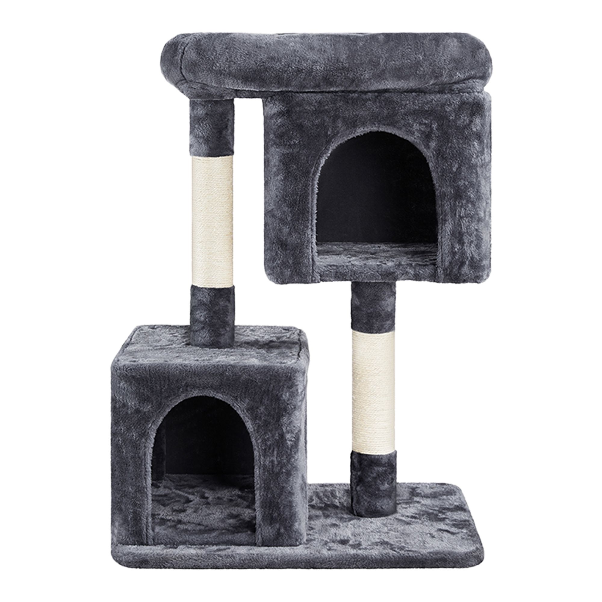 Yaheetech Cat Tree, Dark Gray in Grey, Size: 33.5"H | PetSmart
