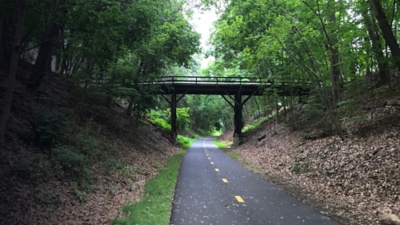 Cochituate Rail Trail, in Felchville