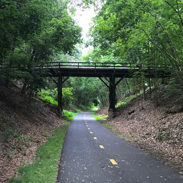 Cochituate Rail Trail, in Felchville