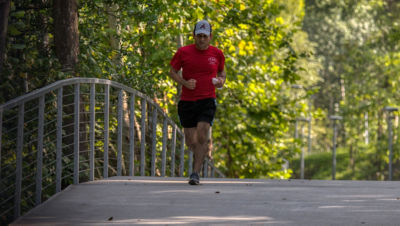 A runner on Atlanta’s Silver Comet