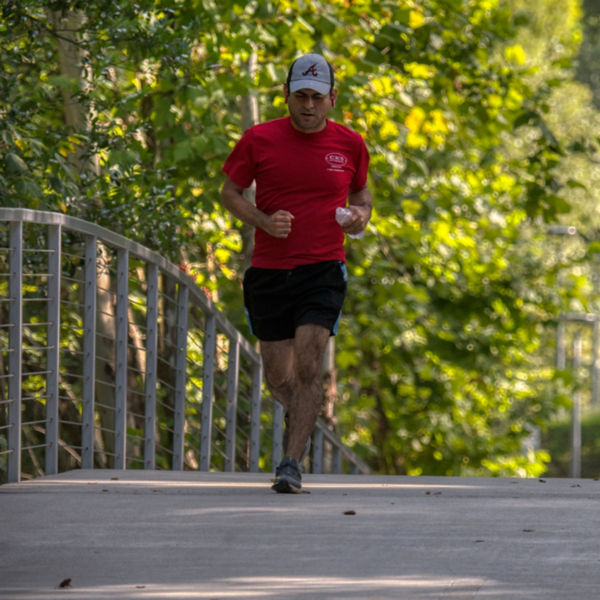 A runner on Atlanta’s Silver Comet