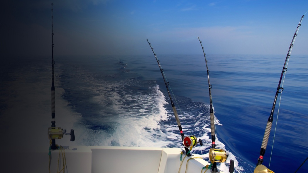 Saltwater Trolling Rod Offshore Big Game Boat Fishing Pole w