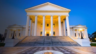 Virginia State Capitol in Richmond, Virginia