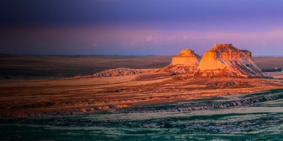 Sunset at Pawnee Buttes, Pawnee National Grassland, Colorado