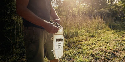 A man uses the NEMO 100k polybag