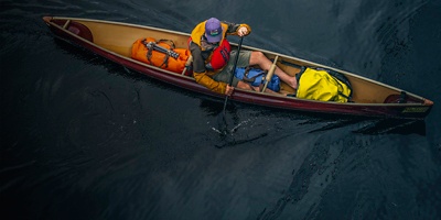 Paddling and camping on Flagstaff Lake, Maine