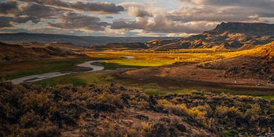 This river valley is protected by the Wild and Scenic Act; however, that does not seem to stop ranchers from allowing their cattle to (illegaly) graze in this specific region.  Owyhee Canyonlands - Eastern Oregon