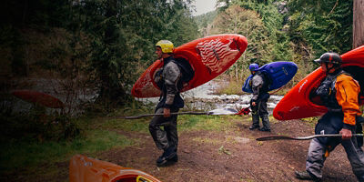 Kayak Dry Suit with Big Pockets Rescue Immersion Drysuit