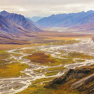 A scenic image of Arctic National Wildlife Refuge..