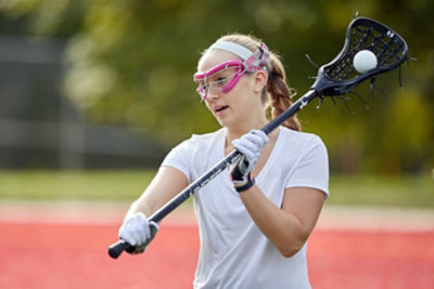  female lacrosse player