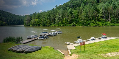 Strouds Run State Park located in Athens County Ohio