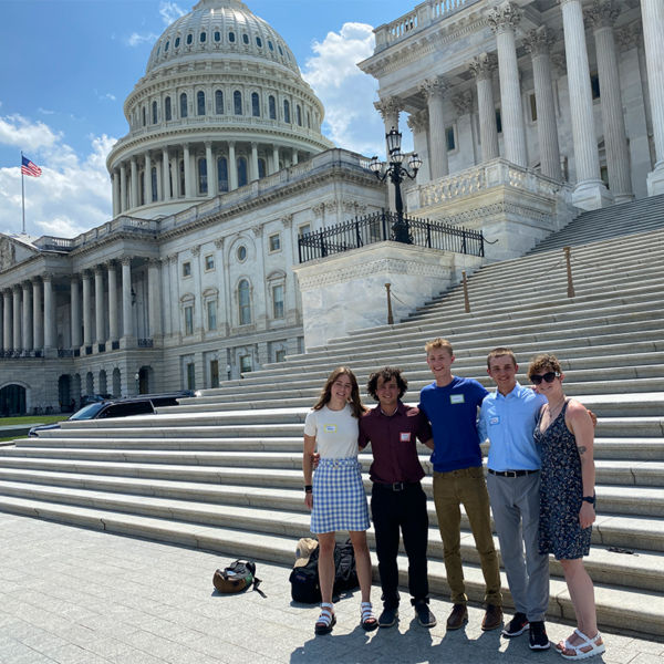40 kids from 10 different states travel to Washington DC with to advocate for the BWCA.